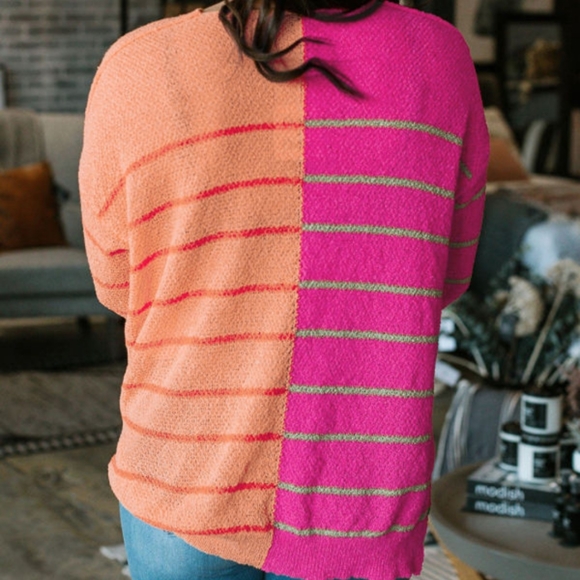Color Block Sweater - Picture 5 of 5